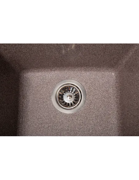 Мойка кухонная каменная угловая Romzha Jorum 98B Maro 801, 980х510х217 мм - 3
