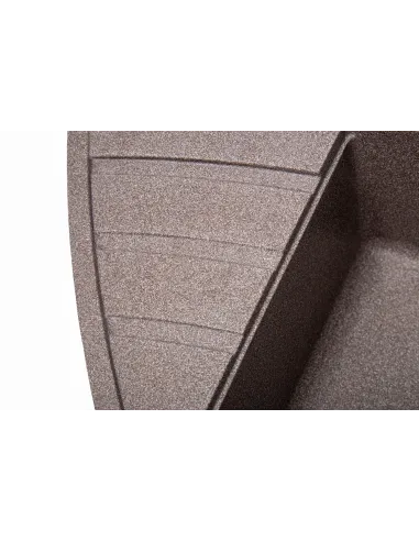 Мойка кухонная каменная угловая Romzha Jorum 98B Maro 801, 980х510х217 мм - 4