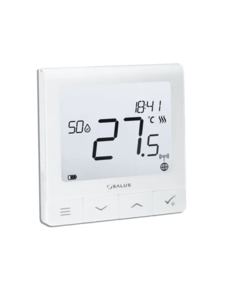 Термостат Salus Quantum SQ610RF, універсальний, бездротовий, Li-ion 3,7V - 1