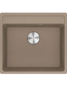 Мийка кухонна кам`яна прямокутна Franke Maris MRG 610-52 TL, 560x510x200 мм, мигдаль - 1