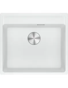Мийка кухонна кам`яна прямокутна Franke Maris MRG 610-52 TL, 560x510x200 мм, біла - 1