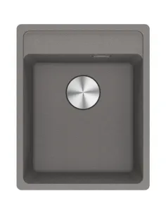 Мийка кухонна кам`яна прямокутна Franke Maris MRG 610-37 TL, 410x510x200 мм, сірий камінь - 1