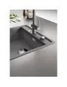 Мойка кухонная каменная прямоугольная Franke Maris MRG 610-52 TL, 560x510x200 мм, серый камень - 5