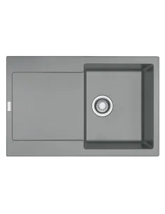 Мийка кухонна кам`яна прямокутна Franke Maris MRG 611, 780x500x200 мм, сірий камінь - 1