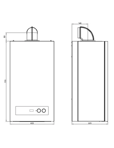 Котел газовый Airfel DigiFEL DUO 24 кВт (Двухконтурный,Monotermik) 2018 - 2