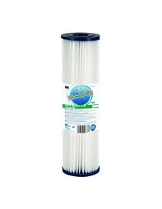 Картридж гармошковий Aquafilter FCCEL10 (з поліестру, багаторазовий, 10 мікрон - 9 7/8 x 2 1/2 дюймів) - 1