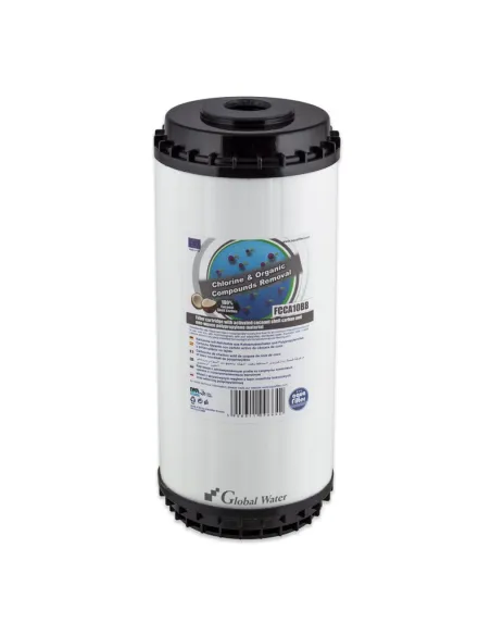 Картридж комбинированный Aquafilter FCCA10BB уголь и полипропилен, для 10BB - 9 7/8 x 4 1/2 дюймов - 1