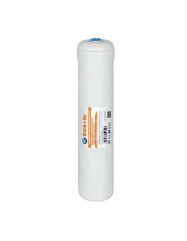 Картридж угольный Aquafilter AICRO-L-AQ пост-фильтр, с резьбой на 1/4 дюймов NPT, 2,5 х 12 дюймов - 1