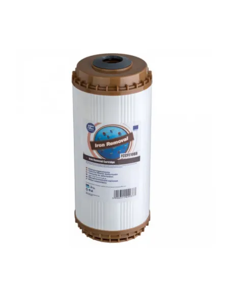 Картридж обезжелезывающий Aquafilter FCCFE10BB для 10ВВ, 9 7/8 x 4 1/2 дюймов - 1