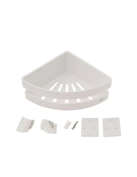 Полиця кутова Q-Tap Domov 01 біла - 5