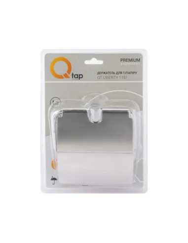 Держатель туалетной бумаги с крышкой Q-Tap Liberty CRM 1151 - 5