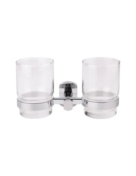 Склянка для ванної кімнати подвійна Q-Tap Liberty CRM 1155 - 1
