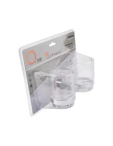 Склянка для ванної кімнати подвійна Q-Tap Liberty CRM 1155 - 6