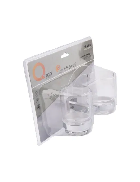 Склянка для ванної кімнати подвійна Q-Tap Liberty CRM 1155 - 6