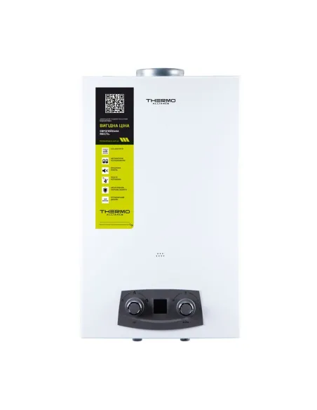 Колонка газовая Thermo Alliance JSD20-10N-QB, 10 л, дымоходная - 1
