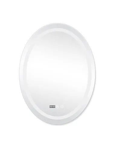 Зеркало Q-tap Mideya LED DC-F801, 600х800 мм, с подсветкой и антизапотеванием - 3