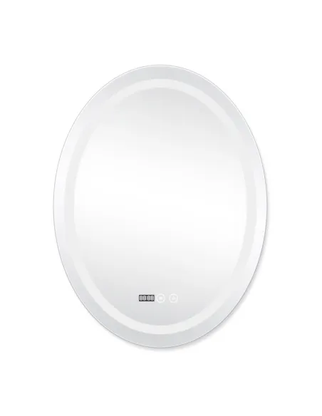 Зеркало Q-tap Mideya LED DC-F801, 600х800 мм, с подсветкой и антизапотеванием - 3