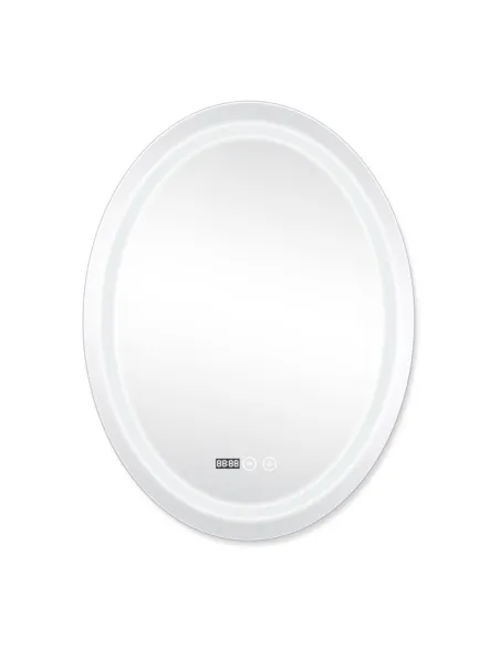 Зеркало Q-tap Mideya LED DC-F801, 600х800 мм, с подсветкой и антизапотеванием - 4