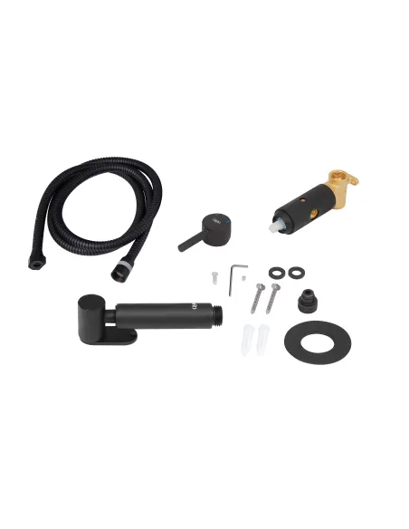 Набор для гигиенического душа Q-tap Inspai-Varius V00440001 BLA, черный - 4