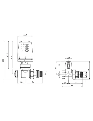 Термокомплект Icma 1/2 №KIT_1100+775-940+815-940 - 2