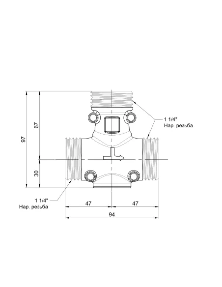 Антиконденсационный клапан Icma 1 1/4 нр №131 - 2