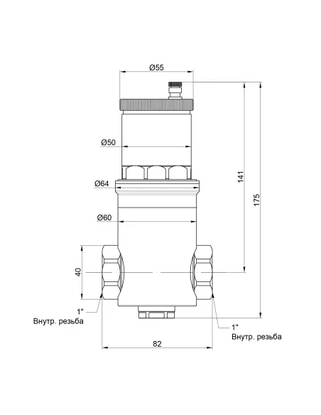Дегазатор Icma 1 №740 - 2