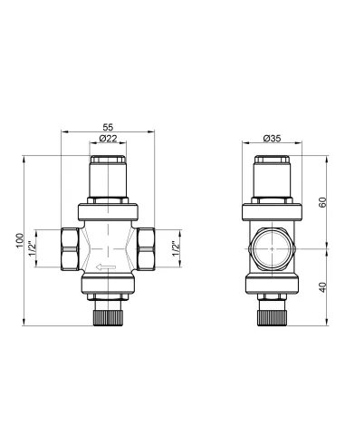 Редуктор давления Icma 1/2 №247 - 2