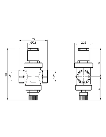 Редуктор давления Icma 1/2 №247 - 2