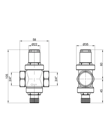 Редуктор давления Icma 3/4 №247 - 2