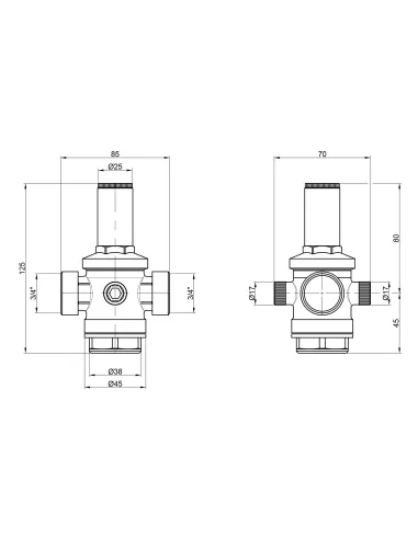 Редуктор тиску Icma 3/4 №246 - 2