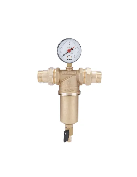 Самопромивний фільтр з манометром Icma 1 №751 - 3