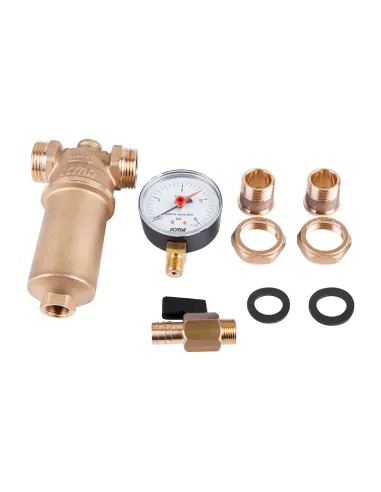 Самопромивний фільтр з манометром Icma 3/4 №751 - 4