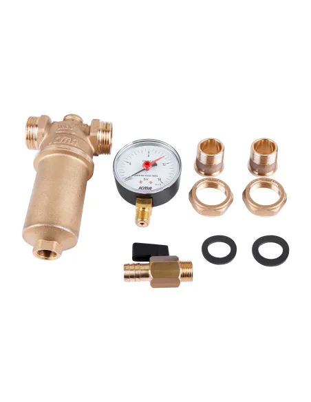 Самопромивний фільтр з манометром Icma 3/4 №751 - 4