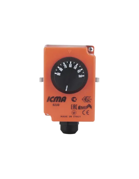 Термостат Icma накладний регульований №610 - 3