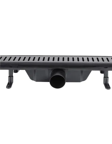 Трап лінійний Q-Tap Dry FF304 - 700MBLA з нержавіючої решіткою 700х73 - 4