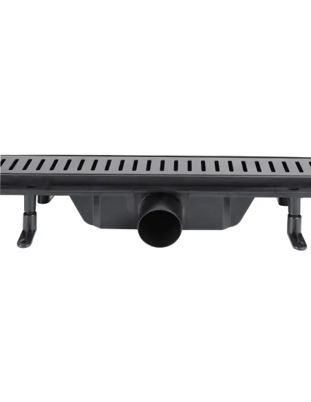 Трап лінійний Q-Tap Dry FF304 - 700MBLA з нержавіючої решіткою 700х73 - 4