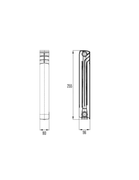 Радіатор біметалічний Thermo Alliance Bi-Ferrum 200/96 - 2 Радіатор біметалічний Thermo Alliance Bi-Ferrum 200/96 - 2