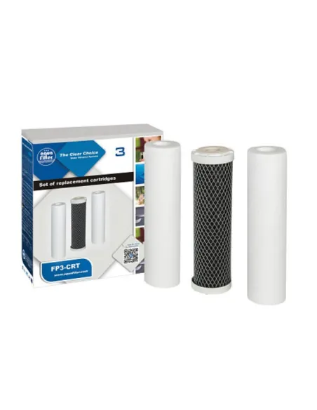Комплект картриджів Aquafilter FP3-CRT (для систем серії FP3, стандарт - FCPS20, FCCBL, FCPS5) - 1
