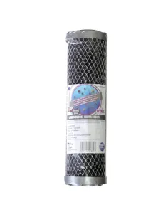 Картридж угольный прессованный Aquafilter FCCBL-S 9 7/8 x 2 1/2 дюймов - 1