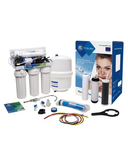 Фільтр зворотного осмосу Aquafilter RP-RO5-75, 5 ступенів очищення, з помпою - 1