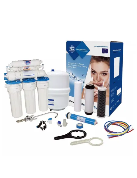 Фільтр зворотного осмосу Aquafilter RX-RO6-75, 6 ступенів очищення, без помпи - 1
