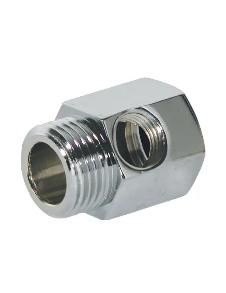 Латунное соединение Aquafilter FT03 хромированное, 3/8 дюймов M x 3/8 дюймов F x 1/4 дюймов F - 1