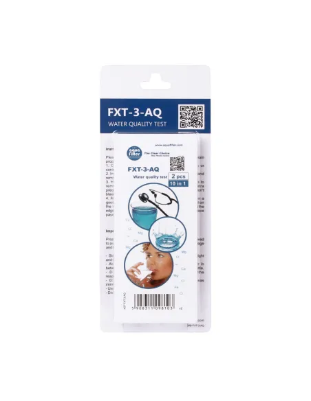 Колірний тест на сім параметрів води Aquafilter FXT-3-AQ (pH, лужність, жорсткість, залізо, хлор, нітрити) - 1