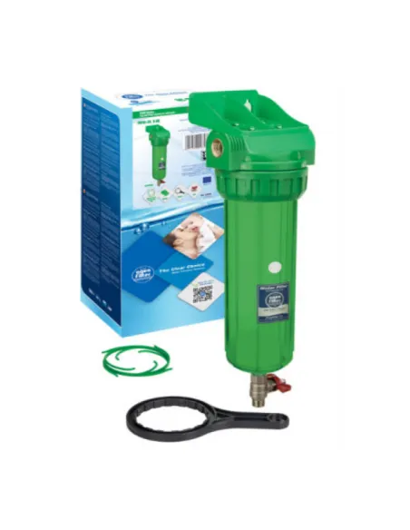 Фильтр колба Aquafilter FHPR1-3V_R-AB, с краном, 1 дюйм - 1