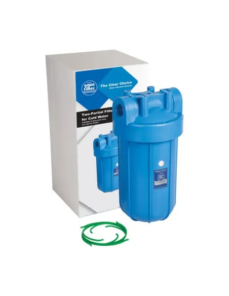 Фильтр-колба Aquafilter FH10B1_M 1 дюйм, непрозрачный, ВВ10 - 1