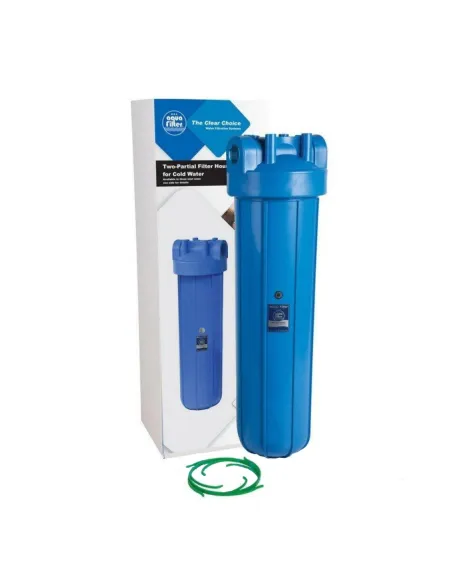 Фильтр-колба Aquafilter FH20B1_L 1 дюйм, непрозрачный, ВВ20 - 1