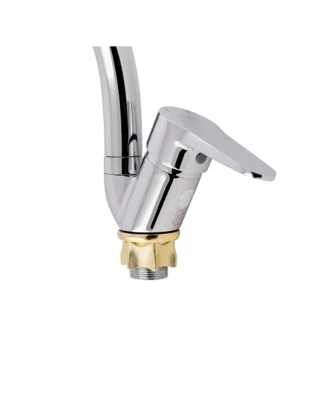 Смеситель для кухни Lidz CRM 14 34 008F-3, на гайке - 3