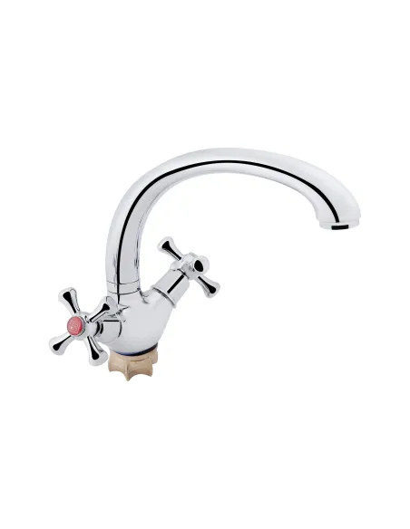 Змішувач для кухні Lidz CRM 30 21 271 03 на гайці - 1