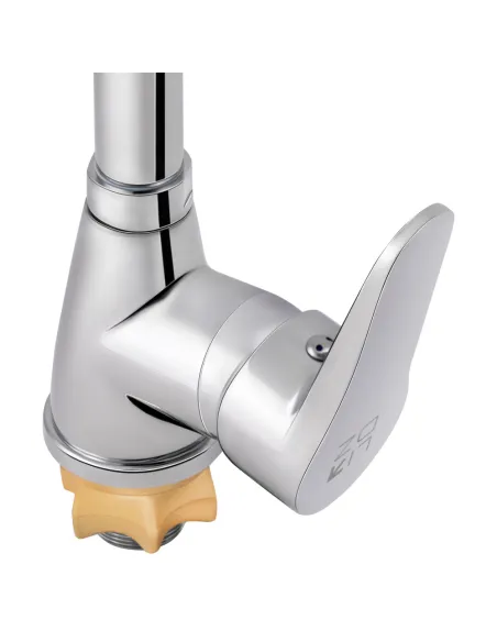 Смеситель для кухни Lidz CRM 14 34 014 07, на гайке - 3