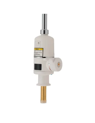 Кран для кухни проточный Lidz WCR 0056, на гайке - 4